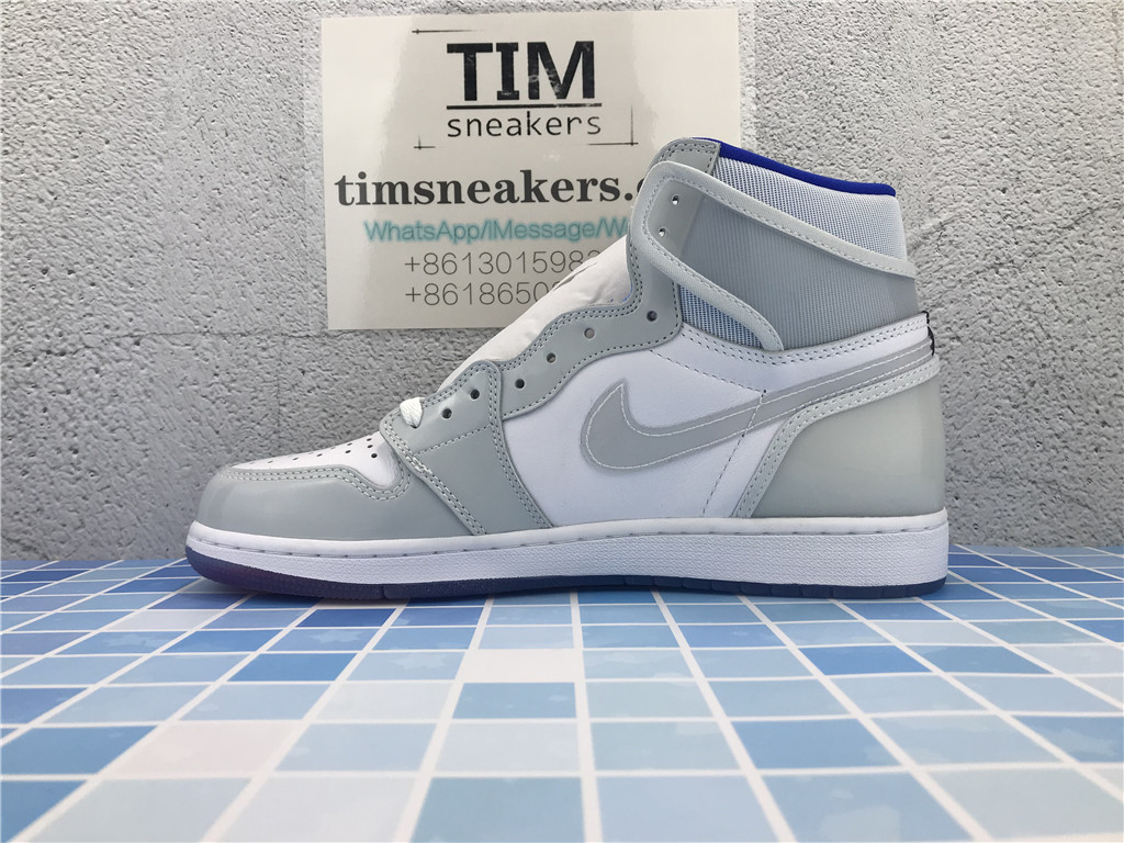 Air Jordan 1 High Zoom Racer Blue - CK6637 104